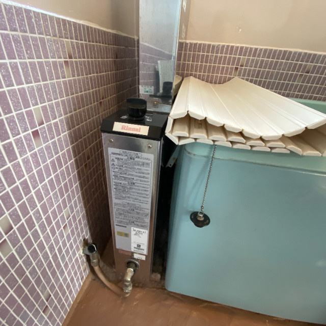 梅村アパートのバルコニー