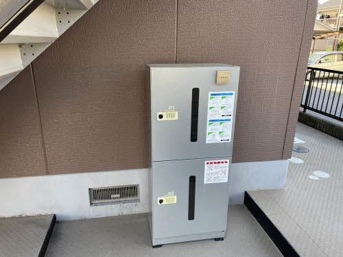 リッチライフ八坂のその他共用部分|宅配ボックスです！