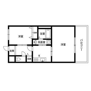 【間取り】 | アンプルールフェール長原