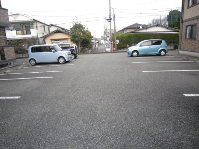 ボナール　A棟の駐車場