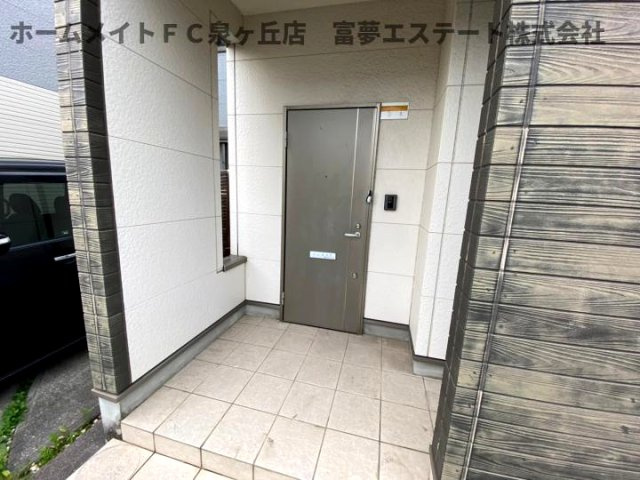 フジパレス戸建賃貸池田下町南のエントランス