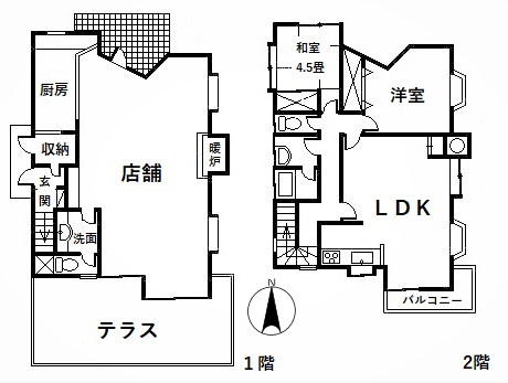 【間取り】 | すいらん荘別荘地　戸建