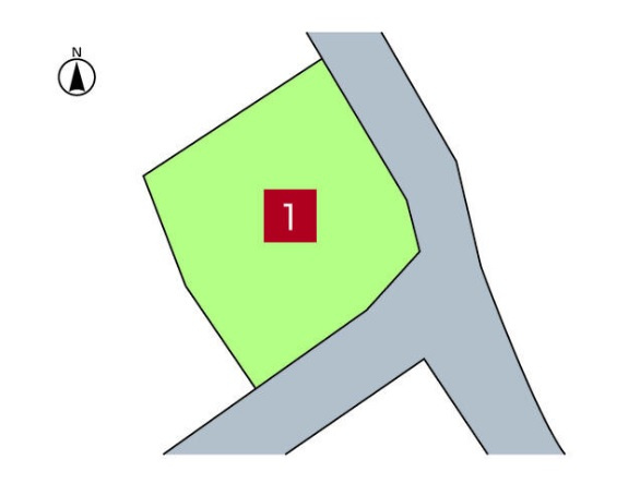 高砂市荒井町小松原3丁目　土地の土地図