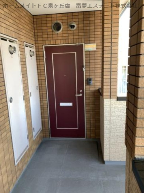 カサリラの玄関