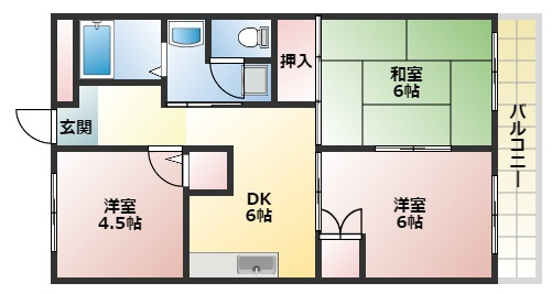 【間取り】 | 浅野マンション