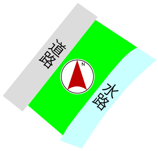 【土地図】 | 宇城市小川町住吉　土地