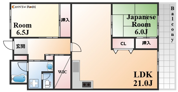 御影アーバンライフの間取り
