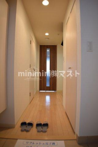 ＫＤＸレジデンス難波南の玄関|シンプルな玄関