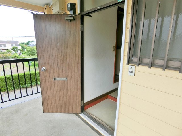 ハウス・インテックの玄関