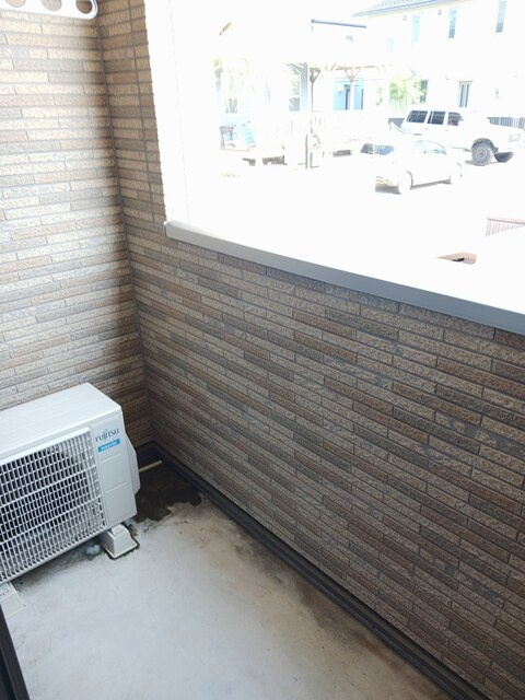 アンジュレーヴⅠのバルコニー