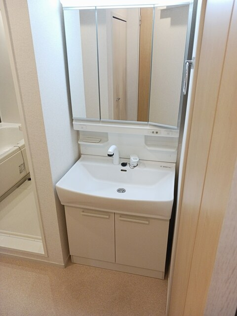 アンジュレーヴⅠの洗面所