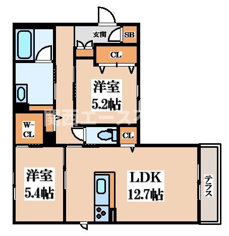 【間取り】 | シャーメゾンフェリシード