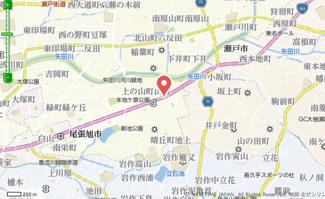 【地図】 | 愛知県尾張旭市東本地ケ原町3丁目一棟マンション