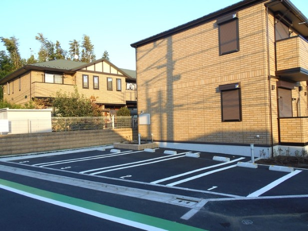 Rock Riverの駐車場