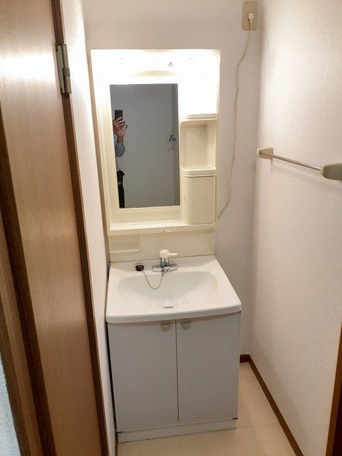 エヴァーグリーンヒルズの洗面所