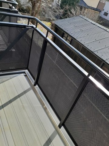 ポラリス壱番館のバルコニー