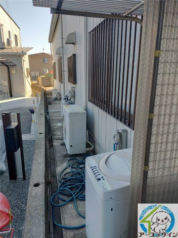 姫路市花田町事務所付倉庫の外観