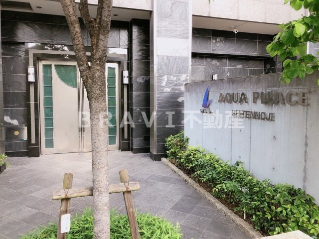 アクアプレイス四天王寺　BRAVI不動産のエントランス|【アクアプレイス四天王寺】清潔なエントランスです