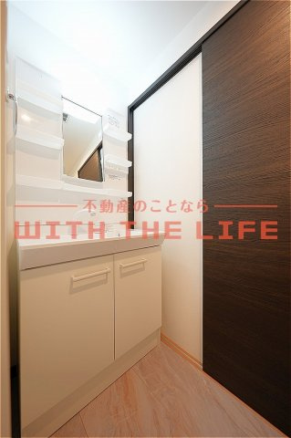 ソフィア21新合川【キャッシュバック対象物件】の独立洗面台|独立洗面台あり、毎朝おしゃれに忙しい女性の方におすすめです