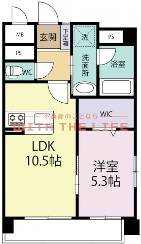 ソフィア21新合川【キャッシュバック対象物件】の間取り