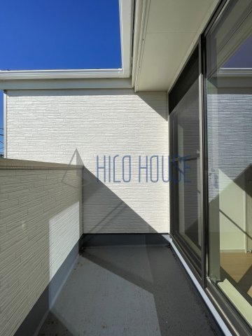 Kolet南大塚のバルコニー