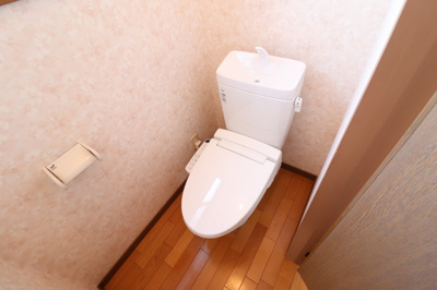 【トイレ】 | ハイツフォレスト | シンプルで使いやすいトイレです