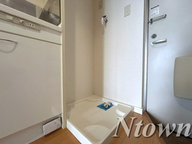 【設備】 | コンパートハウス本陣 | 洗濯機置き場です。