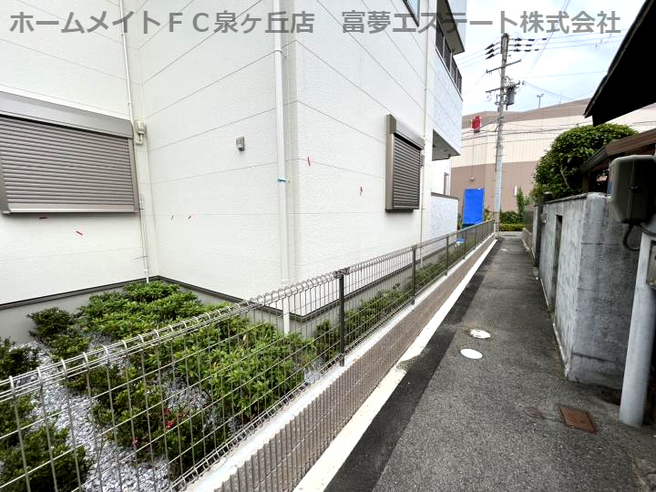 フジパレス高石駅北のエントランス