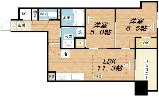 【間取り】 | IBC Residence West