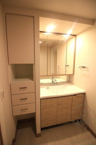 グランドメゾン新梅田タワー THE CLUB RESIDENCEの洗面所