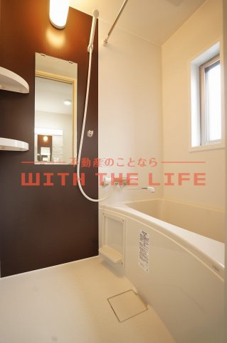 シャロムふえき【10,000円キャッシュバック対象】の浴室|日々の疲れを癒すお風呂付です