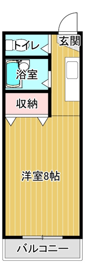 【間取り】 | パークARUMIKⅠ