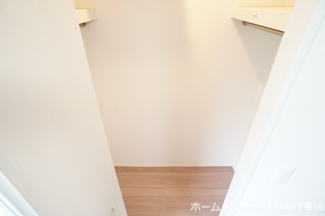 熊本市中央区本荘５丁目のアパートの収納