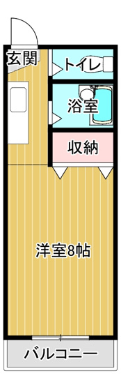 【間取り】 | パークARUMIKⅠ