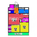 【間取り】 | Ｑｕｉｎｔｅｔ　Ｍｉｎａｍｉ　Ｆｕｋｕｏｋａの間取り