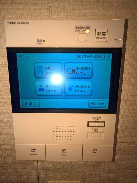 プライムアーバン浅草テラスのセキュリティ|録画他多機能なTVモニたー付インターホンセキュリティです