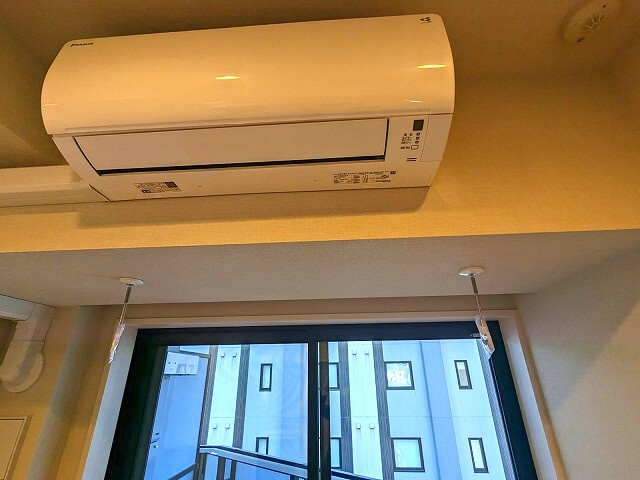 プライムアーバン浅草テラスの設備|取り外し可能な室内物干し設備付きです