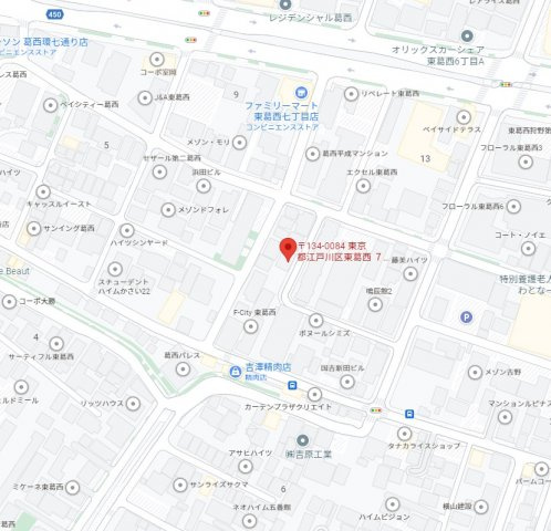 メイプルハイムの地図|現況優先です