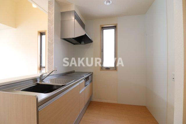 グリーンハーブのキッチン|2023年撮影。現況と異なる場合がございます。