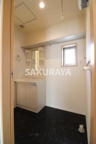 グリーンハーブの洗面所|2023年撮影。現況と異なる場合がございます。