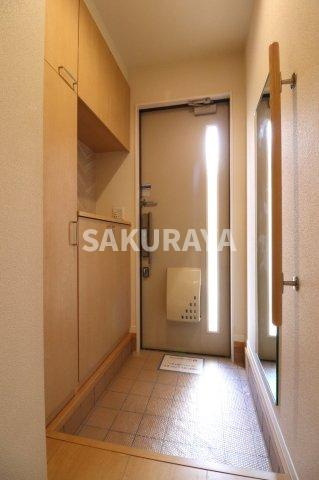 グリーンハーブの玄関|2023年撮影。現況と異なる場合がございます。