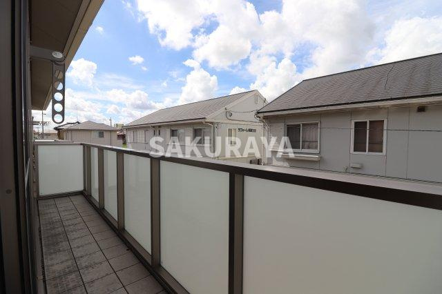 グリーンハーブのバルコニー|2023年撮影。現況と異なる場合がございます。