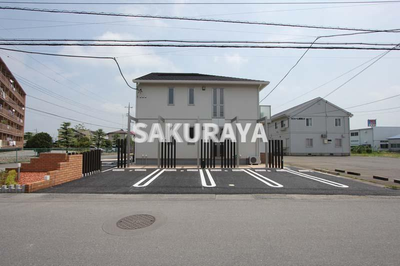 グリーンハーブの駐車場