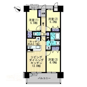 【間取り】 | アルファステイツ笹原駅
