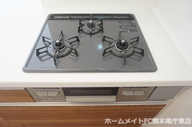 熊本市東区長嶺東５丁目のアパートのキッチン
