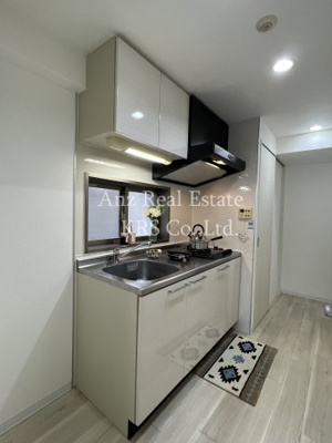 【キッチン】 | アーデン江戸堀 | 2口ガスコンロのキッチンには窓♪