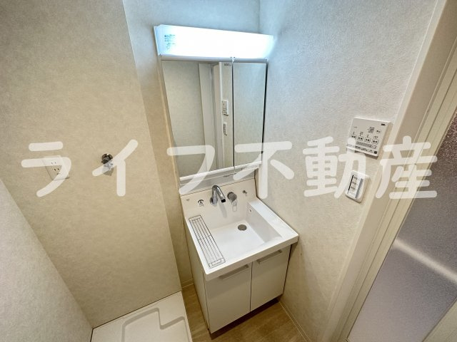 ALEGRIA東花園の洗面所|使いやすい洗面所です