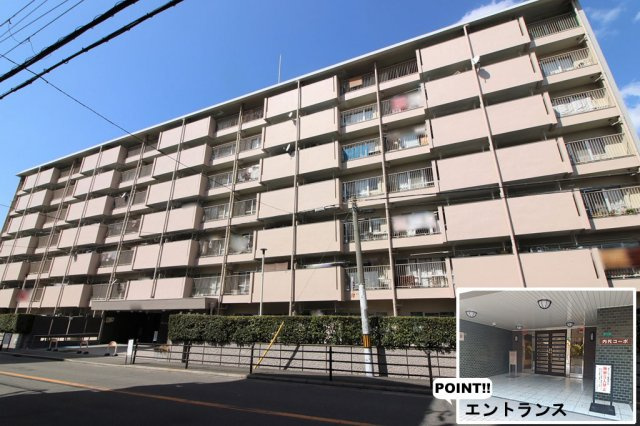内代コーポの外観