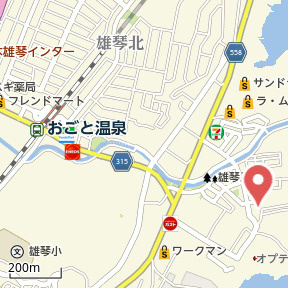 【地図】 | 雄琴⑤　貸家