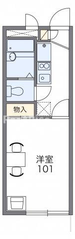 レオパレスＳ＆Ｔの間取り|代表的な間取のため実際の間取とは異なる場合があります